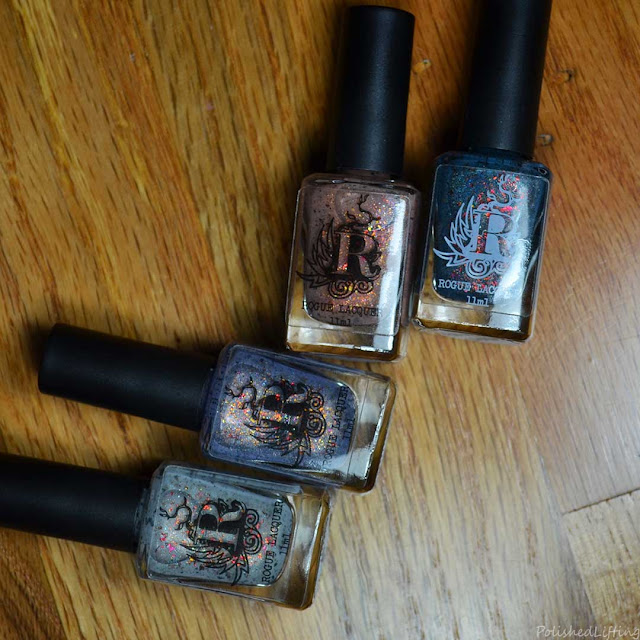 four piece nail polish collection