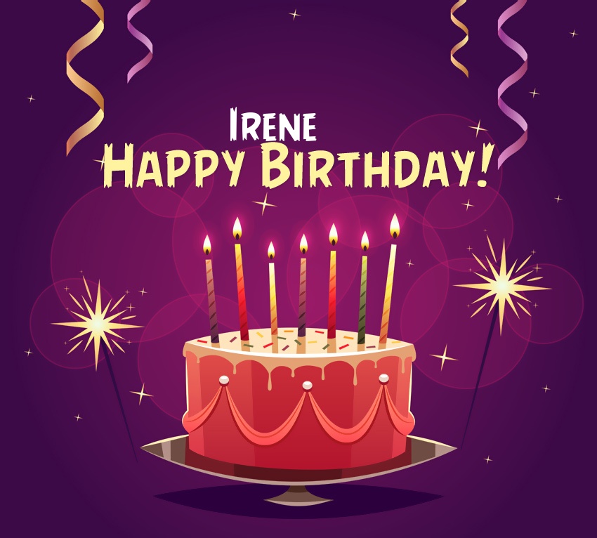 happy birthday irene images