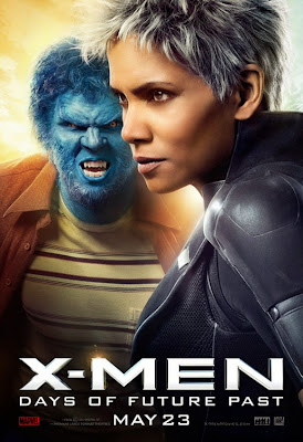 x-men days of future past storm and beast poster