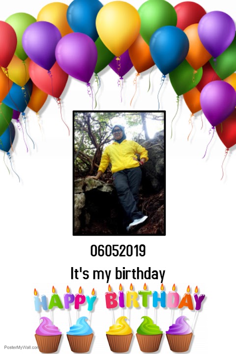 06052019 : 1 Ramadhan 1440H and its my birthday!