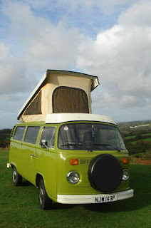 VW campervan Westfalia bay window