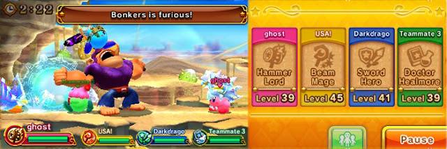 Team Kirby Clash Deluxe Boss Battle