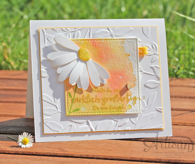 Stampin up-Gänseblümchen-Daisy