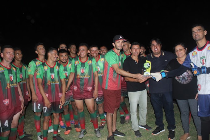 Nova Aliança é campeão do campeonato de futebol amador do povoado Pedrinhas 
