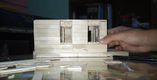Cara Membuat Miniatur Rumah Dari Stik Es Krim