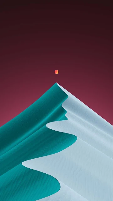 Papel de Parede Grátis Celular Deserto Arte Minimalista