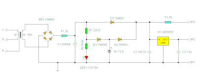 Ups power supply schematics