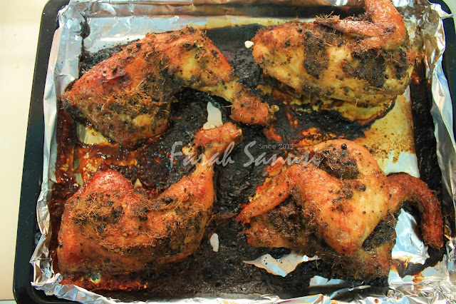 Resepi Ayam Panggang ala Kenny Rogers ~ Blog Farah Sanusi