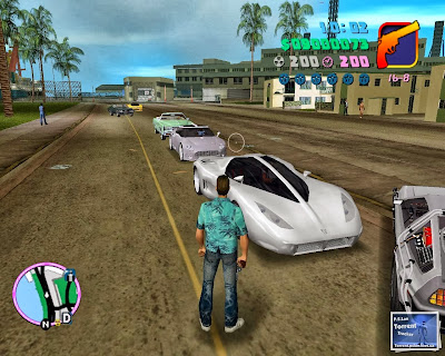 GTA Vice City Back To The Future Hill Valley Game