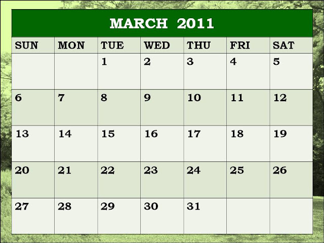 blank calendar 2011 march. Blank+march+calendar+2011+