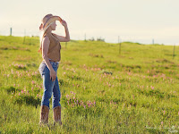 Country Girl Women Summer Portrait