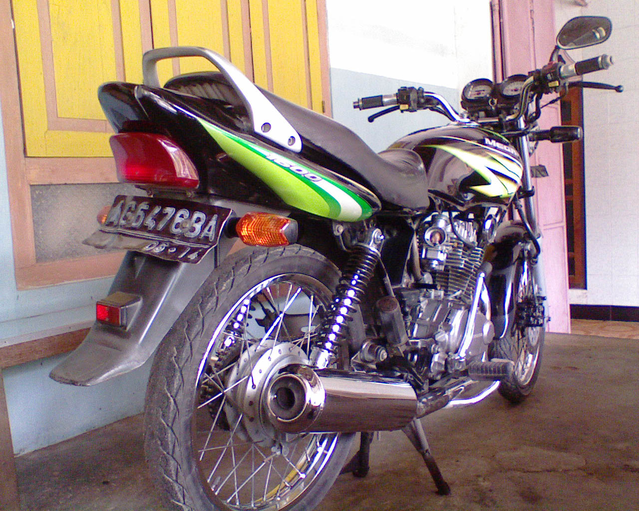 RIWAYAT MODIF MESIN MEGAPRO 2005