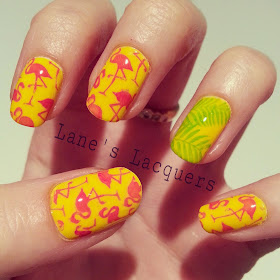 52wpnmc-yellow-wild-animal-nail-art