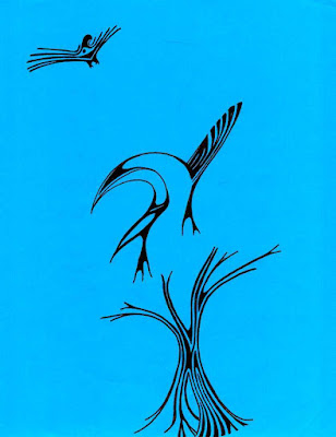 Blue Doodle 1 (c) David Ocker