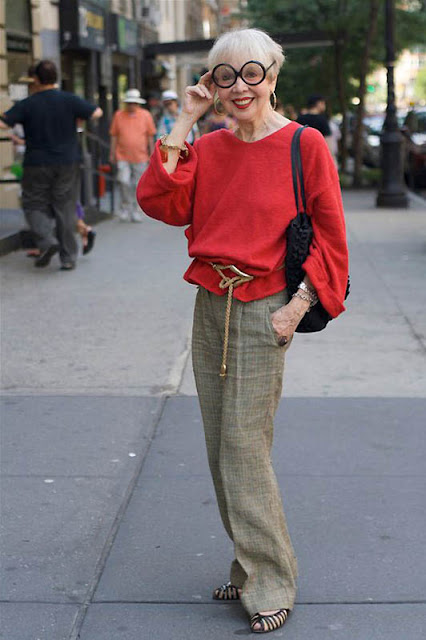 Dia dos avós: a irreverencia da moda não tem  idade