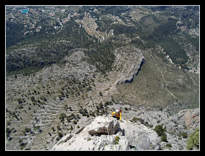 Espolón central al Puig Campana, Alicante