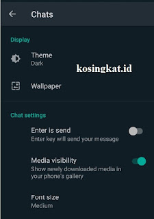 dark mode whatsapp