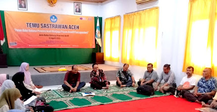 Temu Sastrawan; Balai Bahasa Aceh Gugah Peran Menjaga Proses Kreatif 