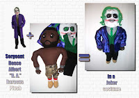 plush, cosplay, A-Team, Joker,