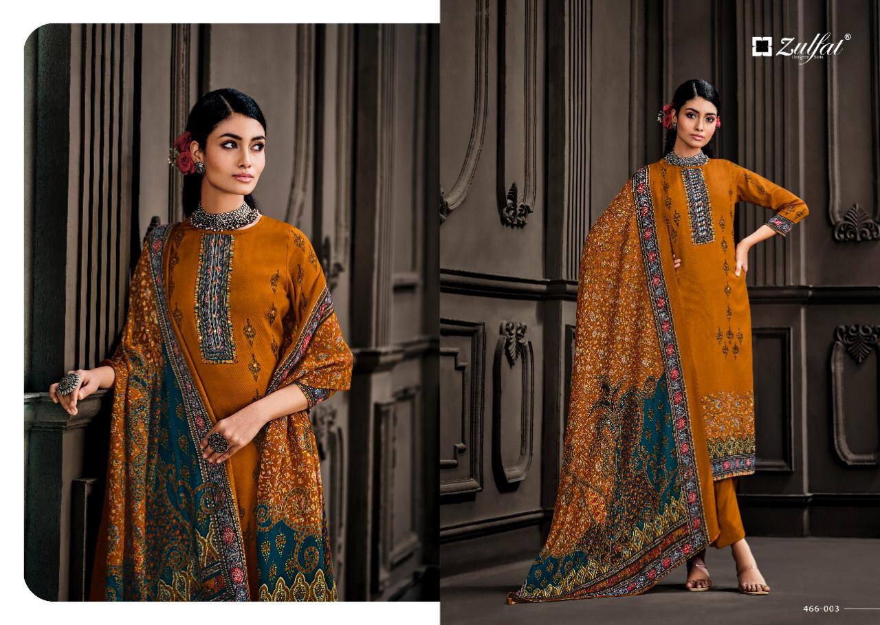 Kashmira Vol 2 Zulfat Designer Pashmina Suits Manufacturer Wholesaler