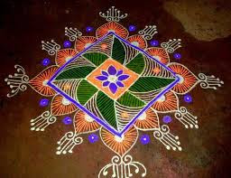 Flower Rangoli Kolam