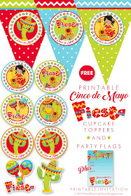 free printable for Cinco de Mayo Mexican party decor