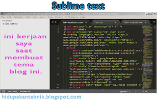 sublime text adalah aplikasi coding terbaik