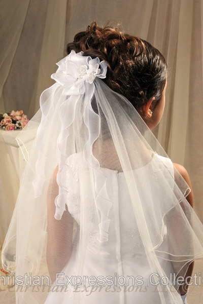 LLC-First Communion Dresses: Christian Expressions LLC Presents-Hair ...