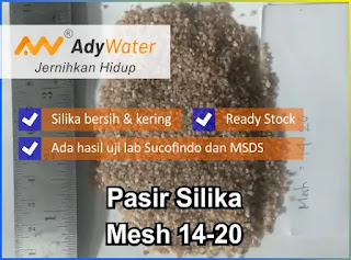 Media Filter Air Tanah dan Manfaat Pasir untuk Menyaring Air - Harga Pasir Silika per Sak