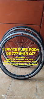 Service kursi roda jakarta,  Ganti ban,ganti jok dan reparasi lainya  Berbagai macam merk kursi roda seperti, sella,gea,avico,karma,shima,serenity dan kursi roda lainnya.  Bisa hub di 087775464667 bisa home service