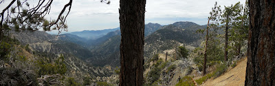 Panoramic View From Saddle Below Mt. Williamson