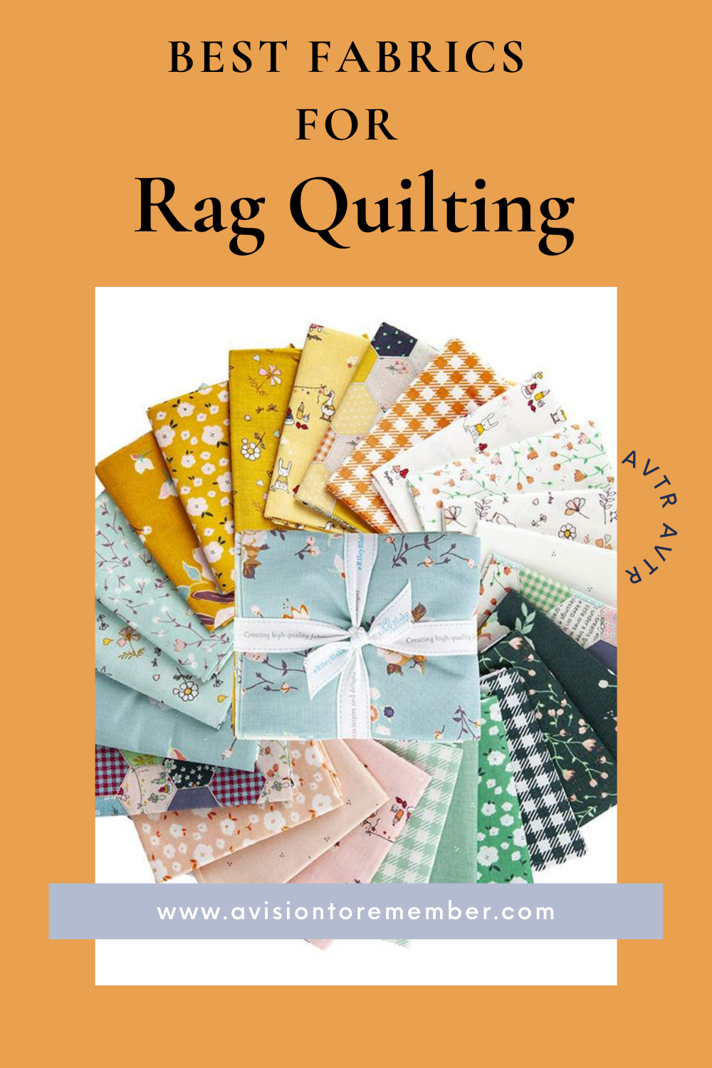 A Vision to Remember All Things Handmade Blog: Best Fabrics for Rag Quilts