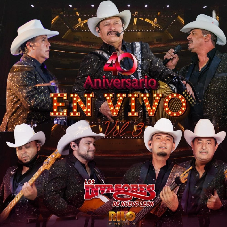 Los Invasores De Nuevo Leon - 40 Aniversario Vol.3 (Album) 2021