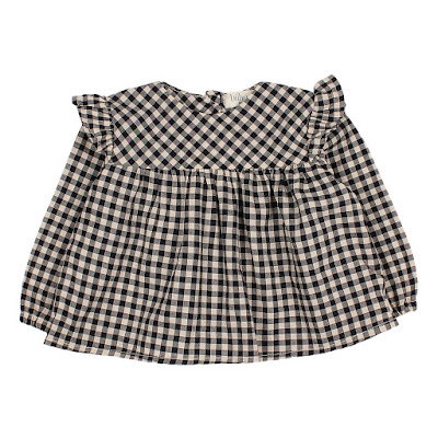 Baby Girl Checkered Blouse from Buho