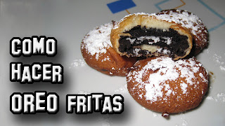 Como Hacer Oreo Fritas