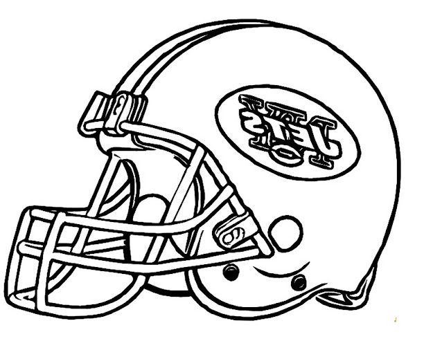 Doblelol  Thumbs Football Helmet Coloring Pages Print   