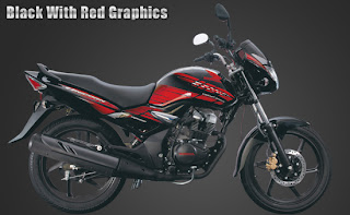 black with red graphics, unicorn