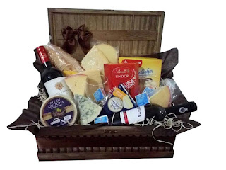 CESTAS DE QUEIJOS E VINHOS SABOR EM DOBRO