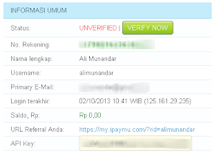Cara Daftar IPAYMU.com