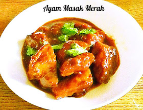 Ayam Masak Merah /Chicken in Spicy Red Sauce @ treatntrick.blogspot.com