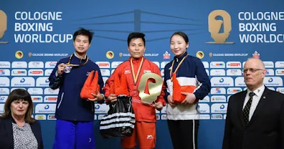 Meena Kumari Wins Gold in Cologne Boxing World Cup 