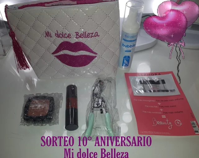 sorteo 10 aniversario - midolcebelleza