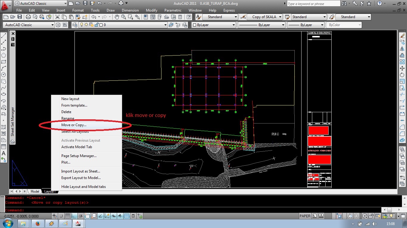 Cara Mencetak Atau Print Dengan Cepat Di AUTOCAD Semua Versi 2002