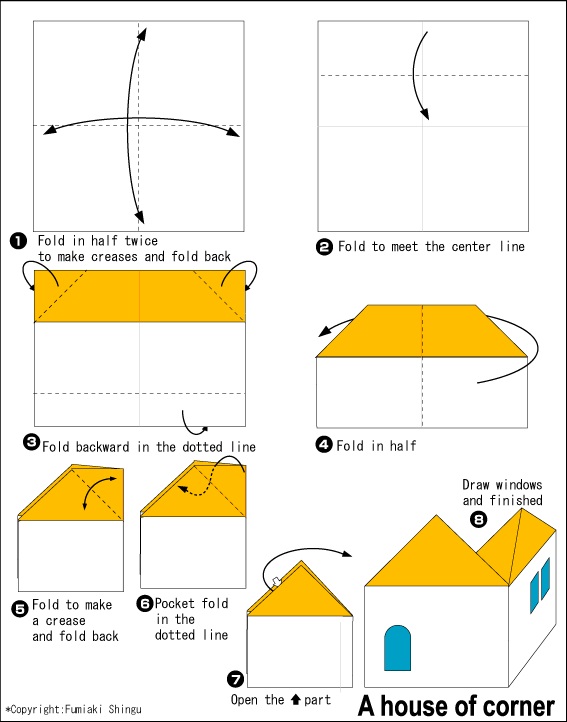 ගෙයක පැත්තක් හදමු (Origami House Of Conner) - Your Choice Way