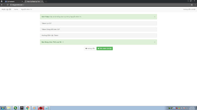 Code tự động đăng Status Facebook 2016