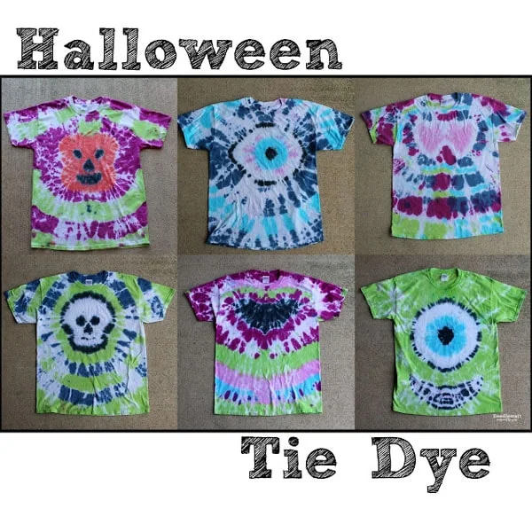 Halloween themed Tie Dye!