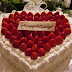  Strawberry Love Cake Wishes Love Wallpaper With Message