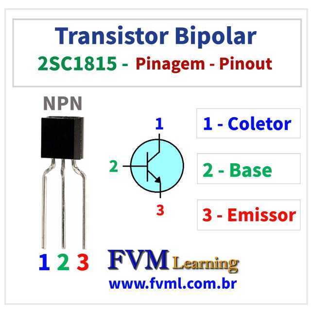 Pinagem-Pinout-2SC1815-NPN-Características-Substituição-fvml