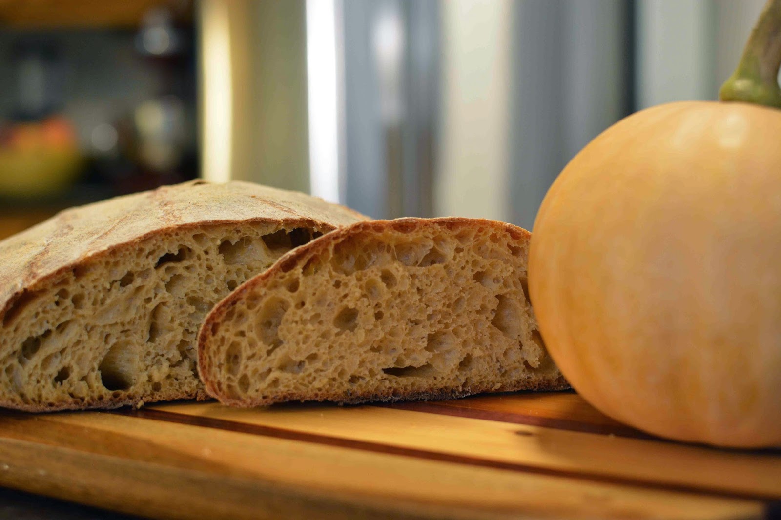 Sourdough Pumpkin Bread 70% Hydration