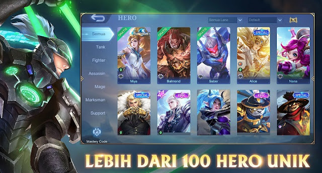 hero mobile legends